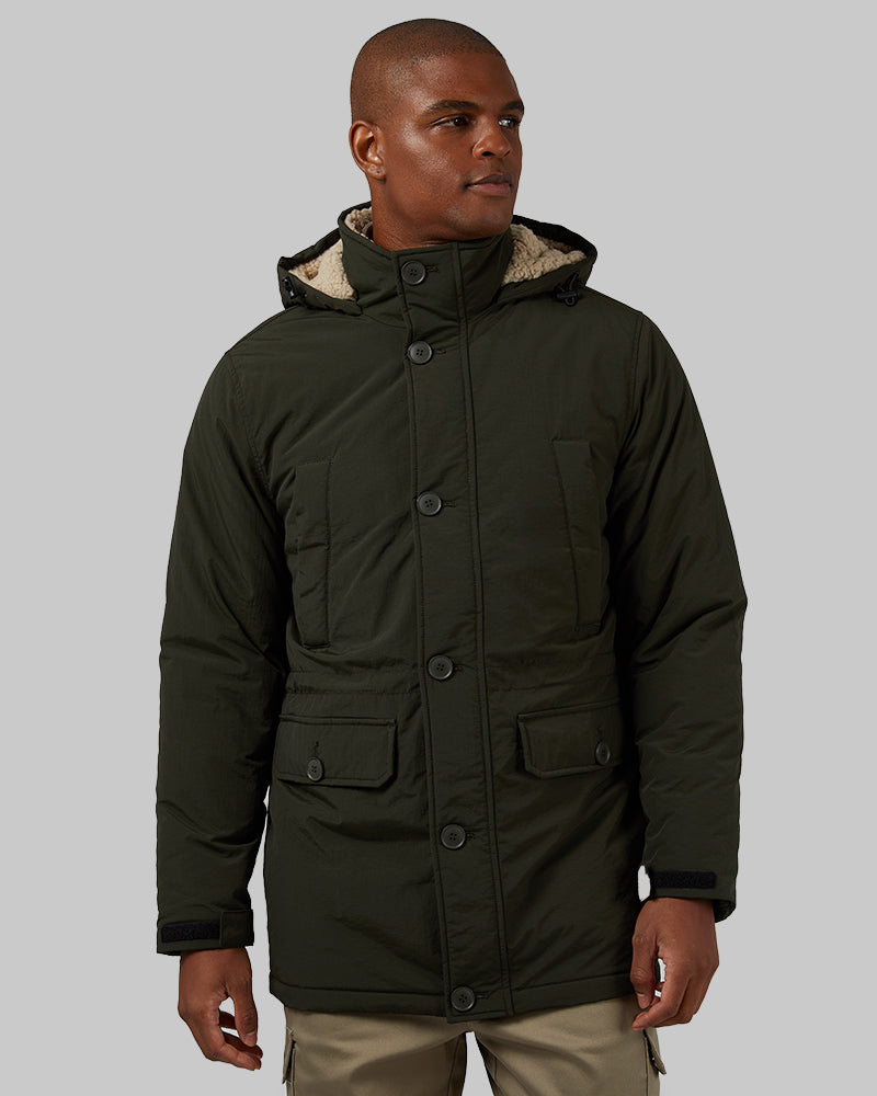 Men's Commuter Tech Sherpa-Lined Parka